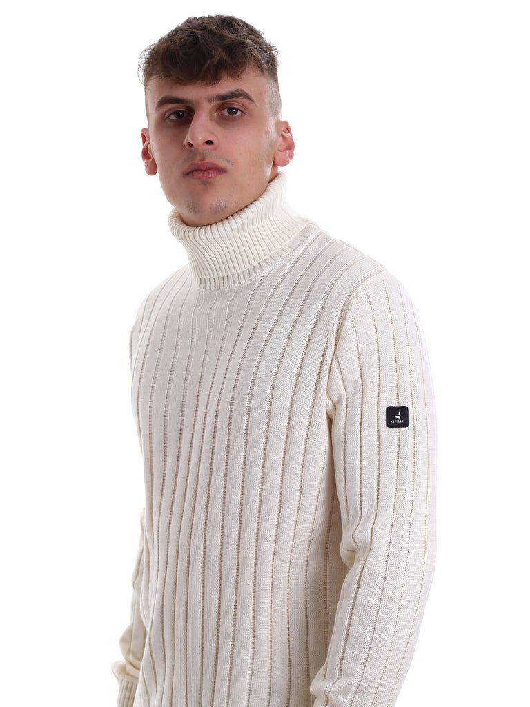 Maglie a collo alto Bianco Navigare