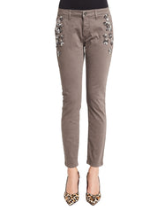 Pantaloni Grigio Denny Rose