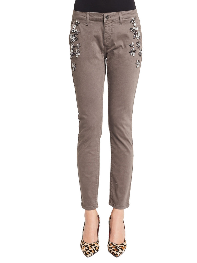 Pantaloni Grigio Denny Rose