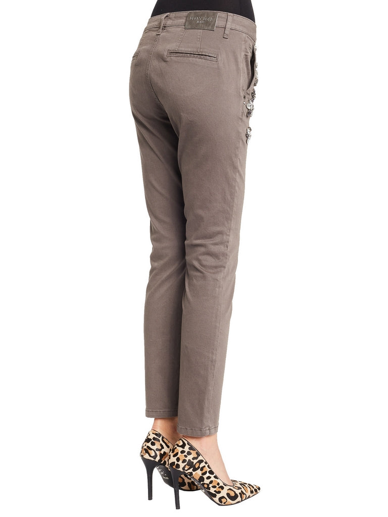 Pantaloni Grigio Denny Rose