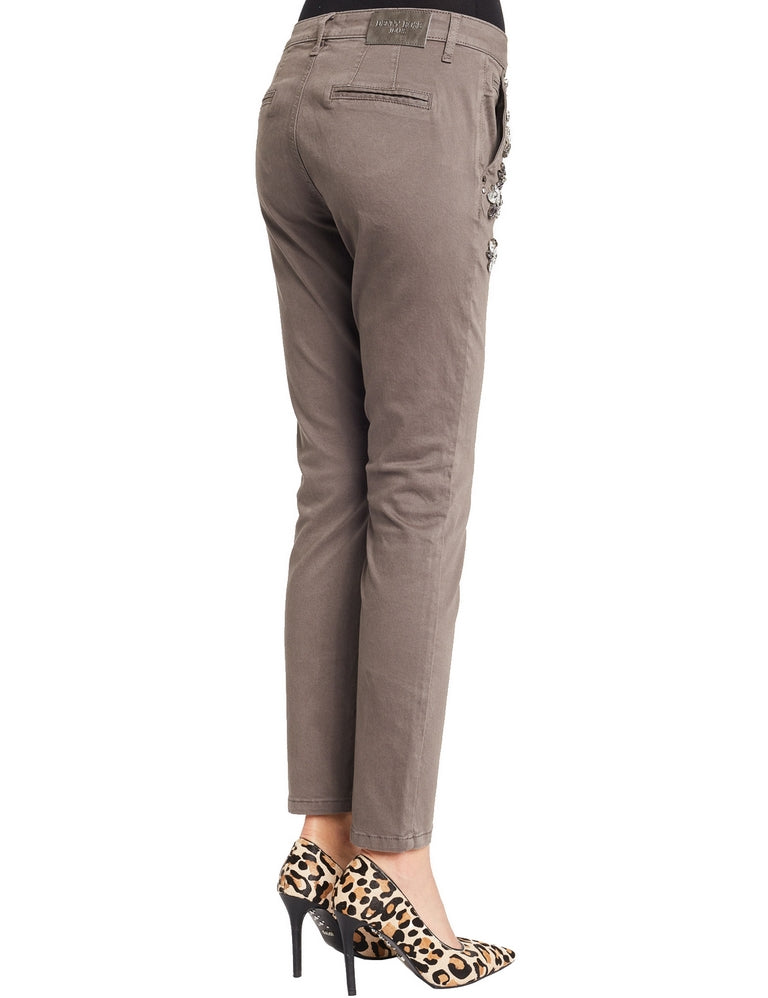 Pantaloni Grigio Denny Rose