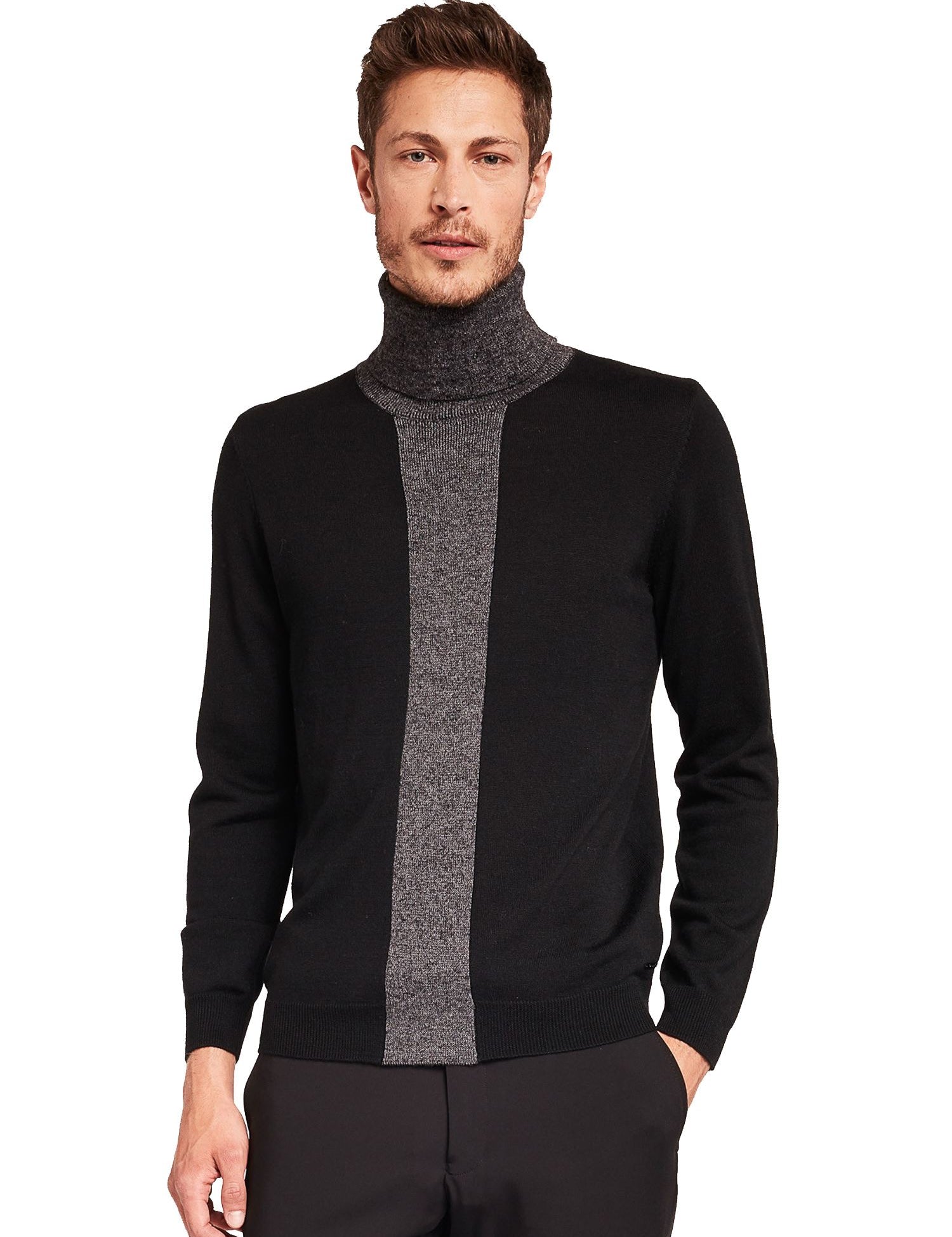 Maglie a collo alto Nero Gaudi