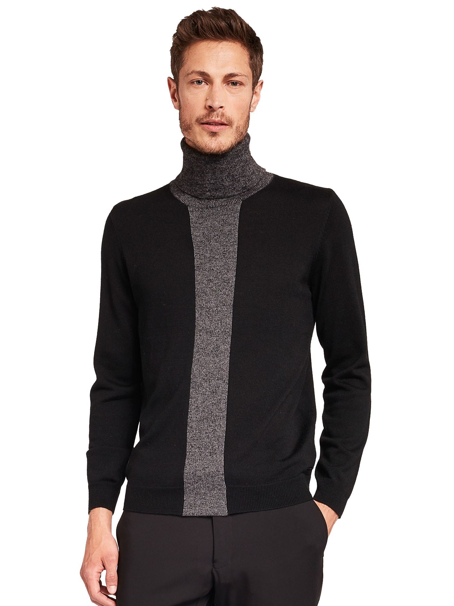 Maglie a collo alto Nero Gaudi