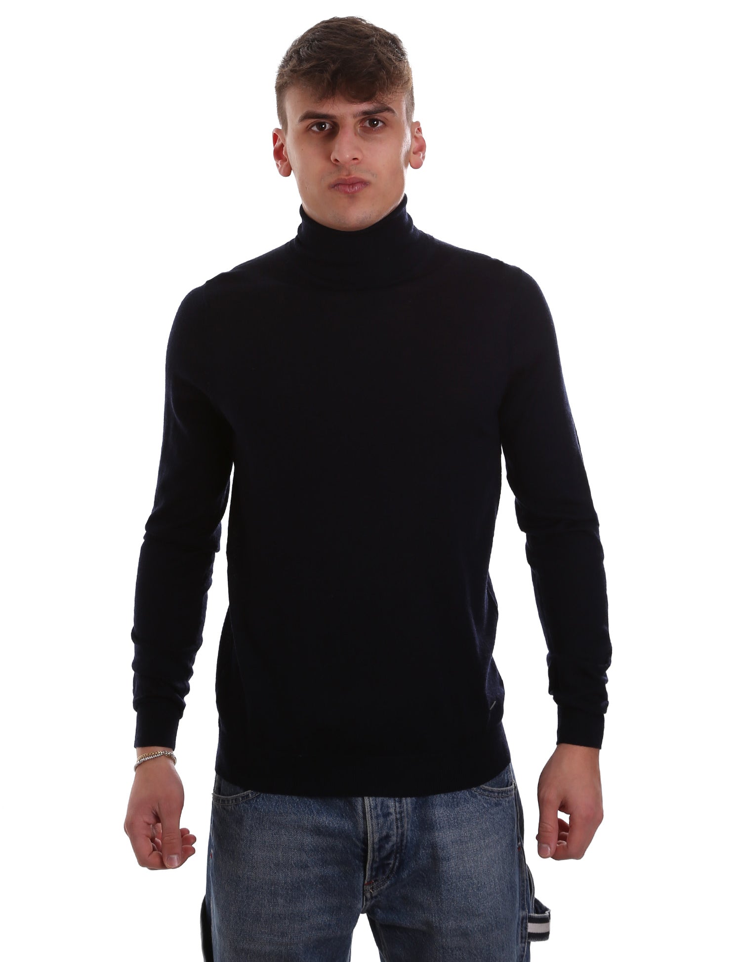 Maglie a collo alto Blu Gaudi