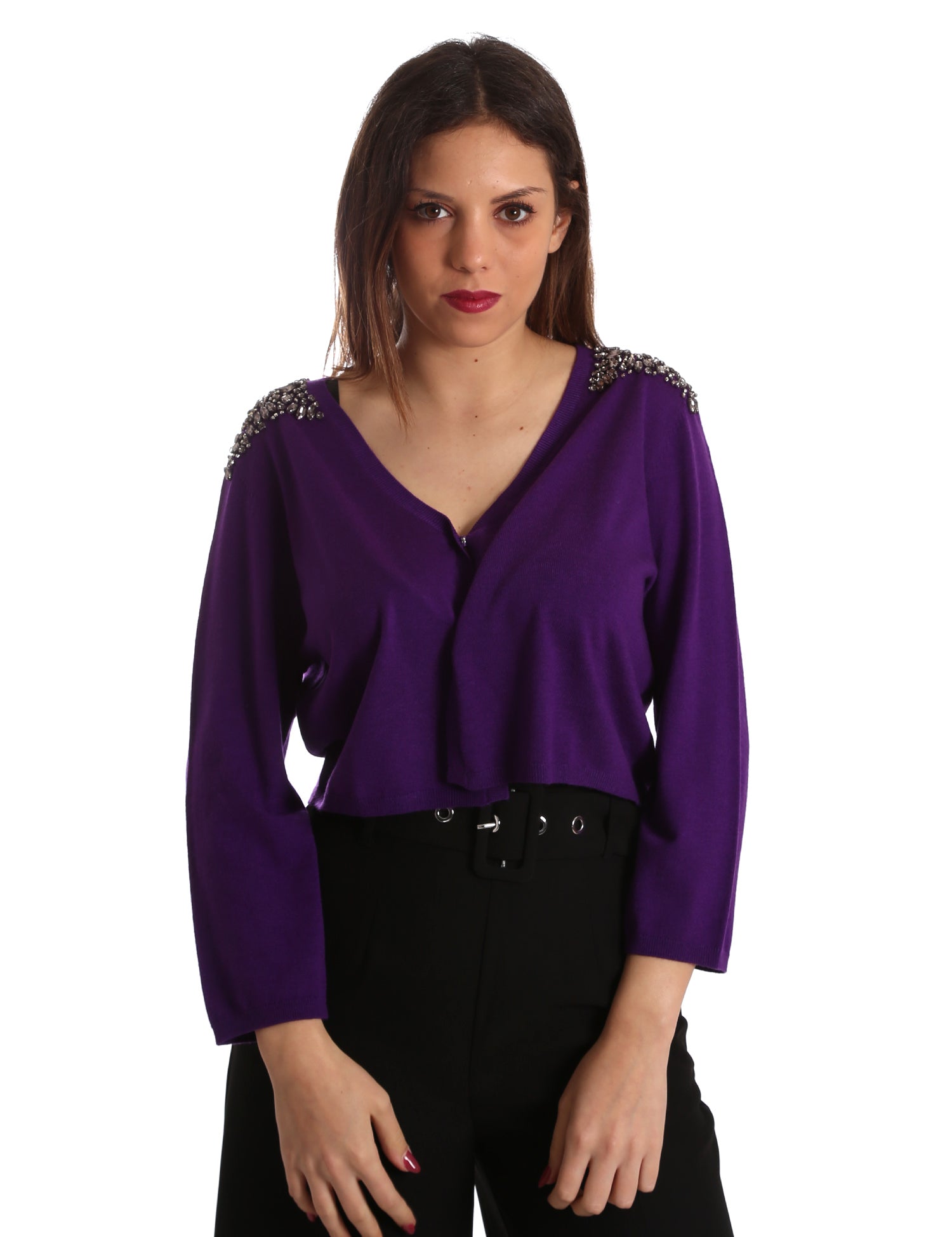 Cardigan Viola Gaudi