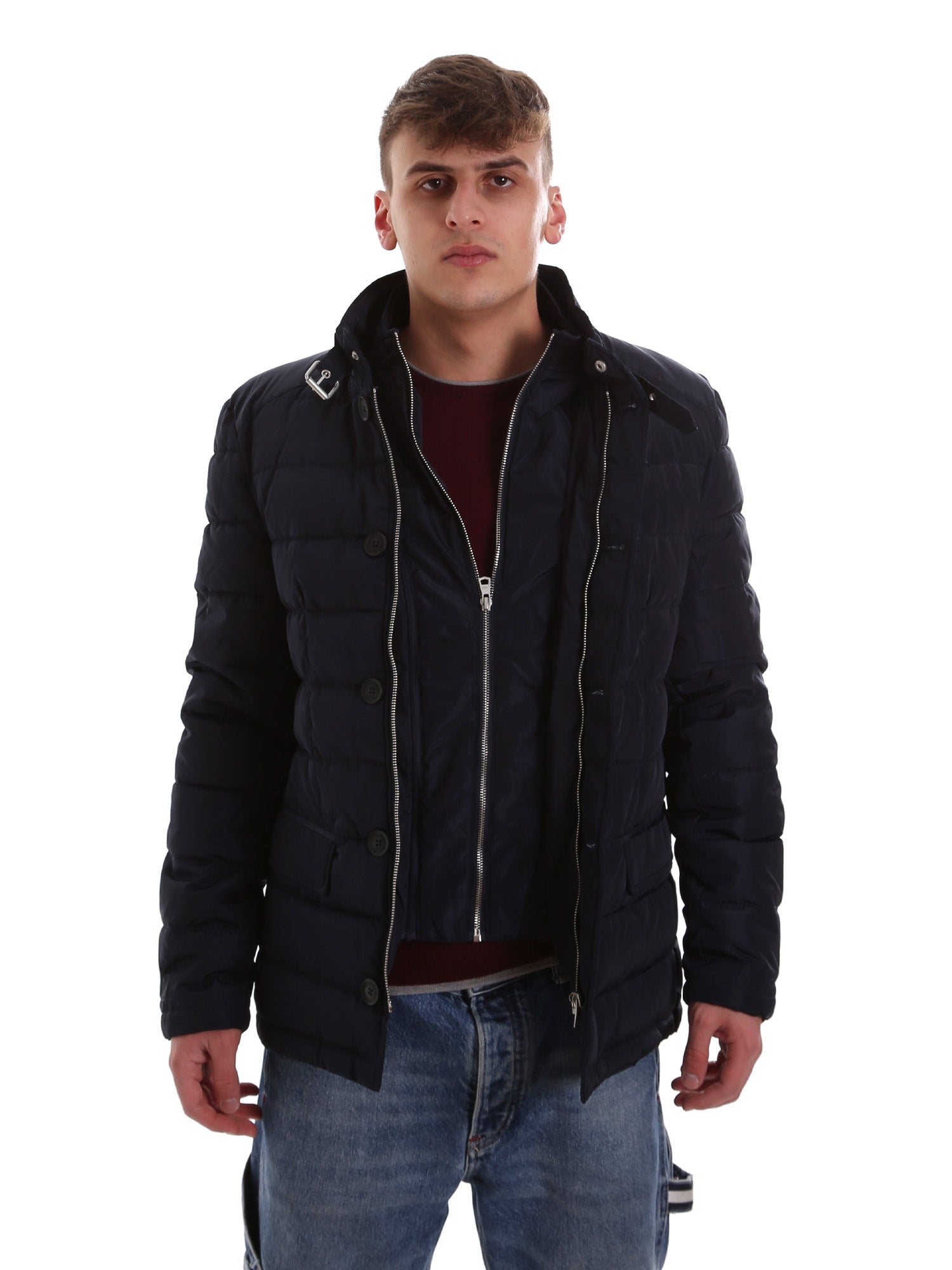 Piumini Blu Gaudi Jeans