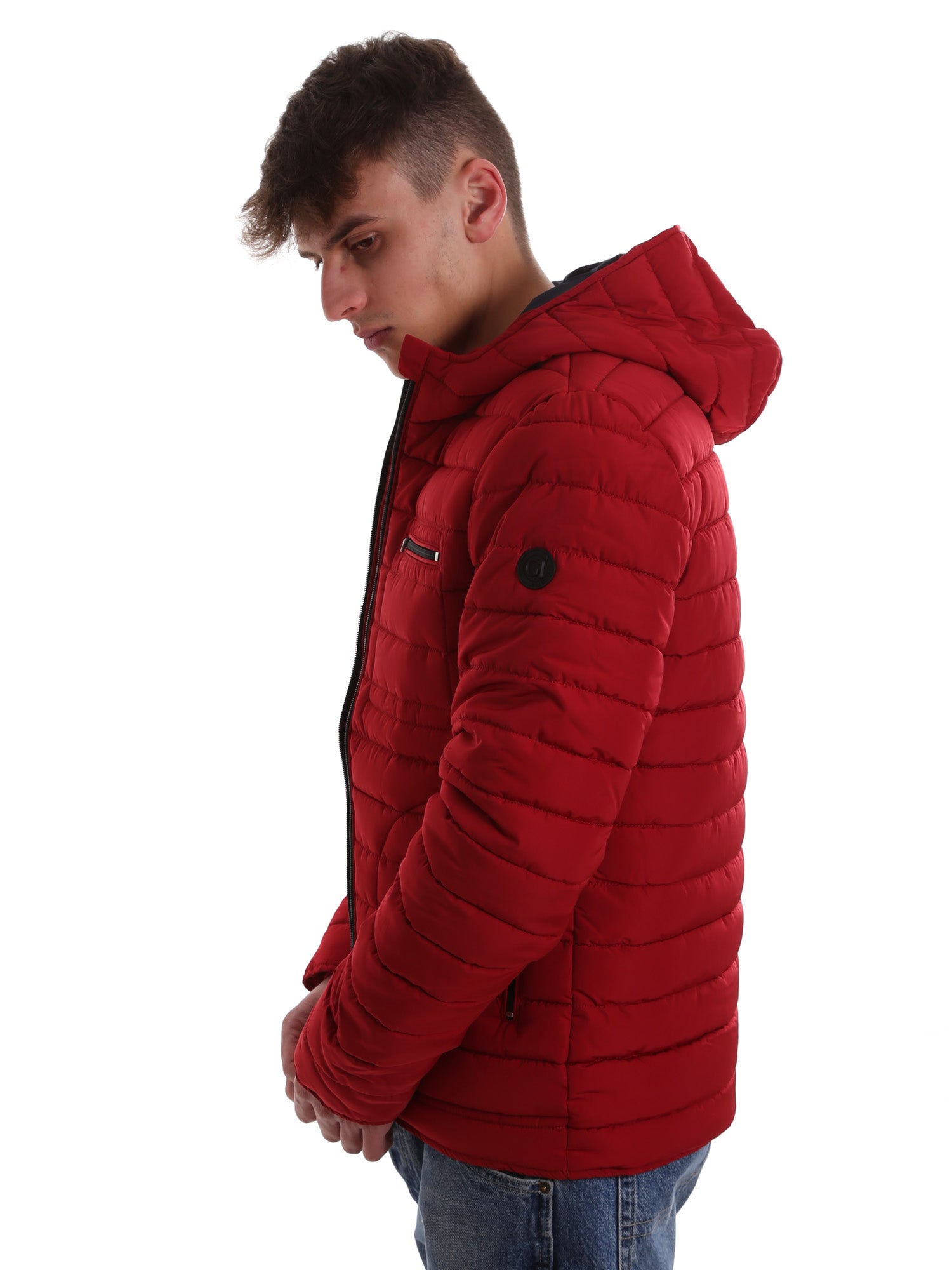 Piumini Rosso Gaudi Jeans