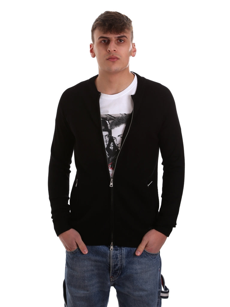 Cardigan Nero Gaudi Jeans