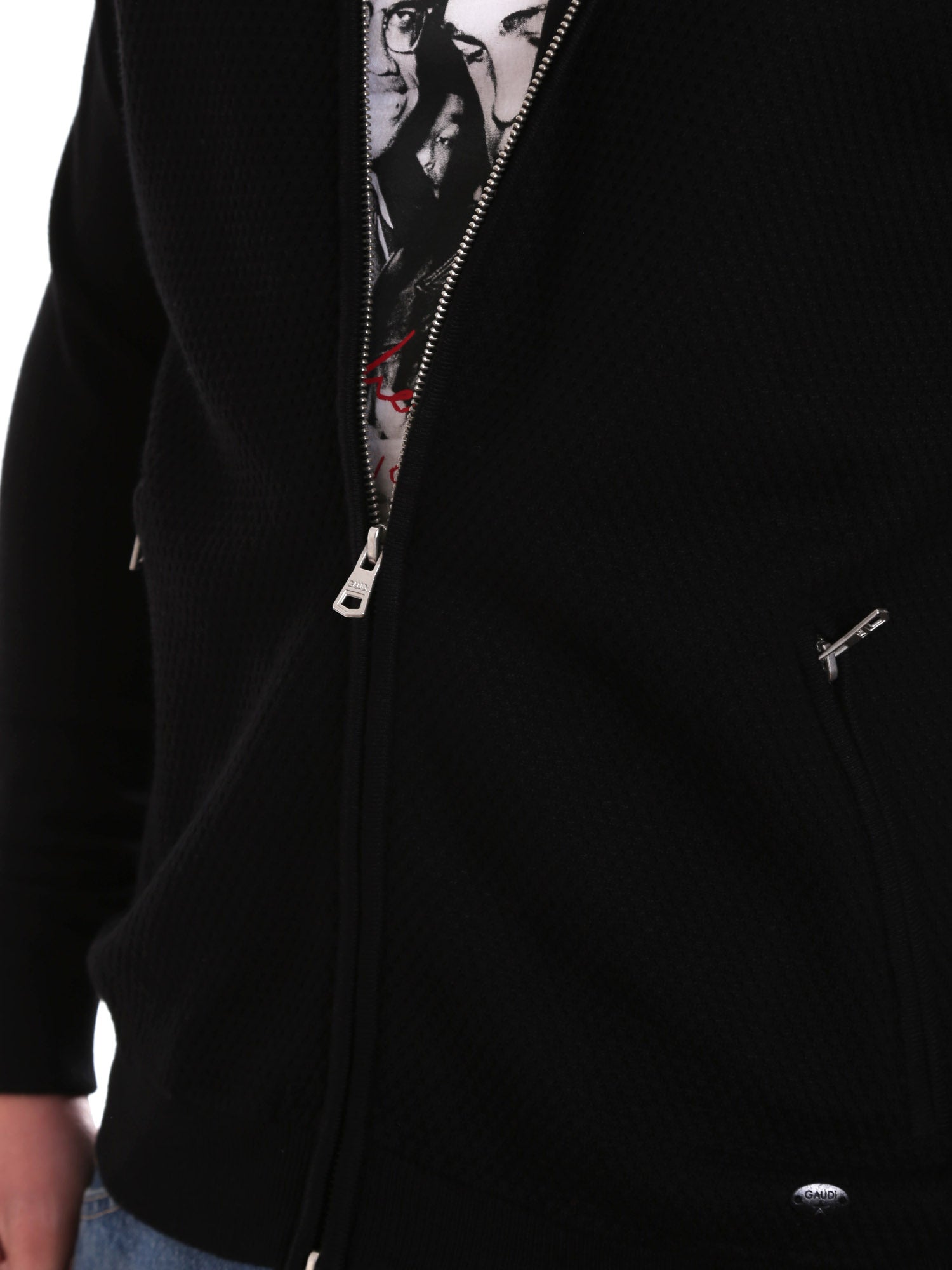 Cardigan Nero Gaudi Jeans