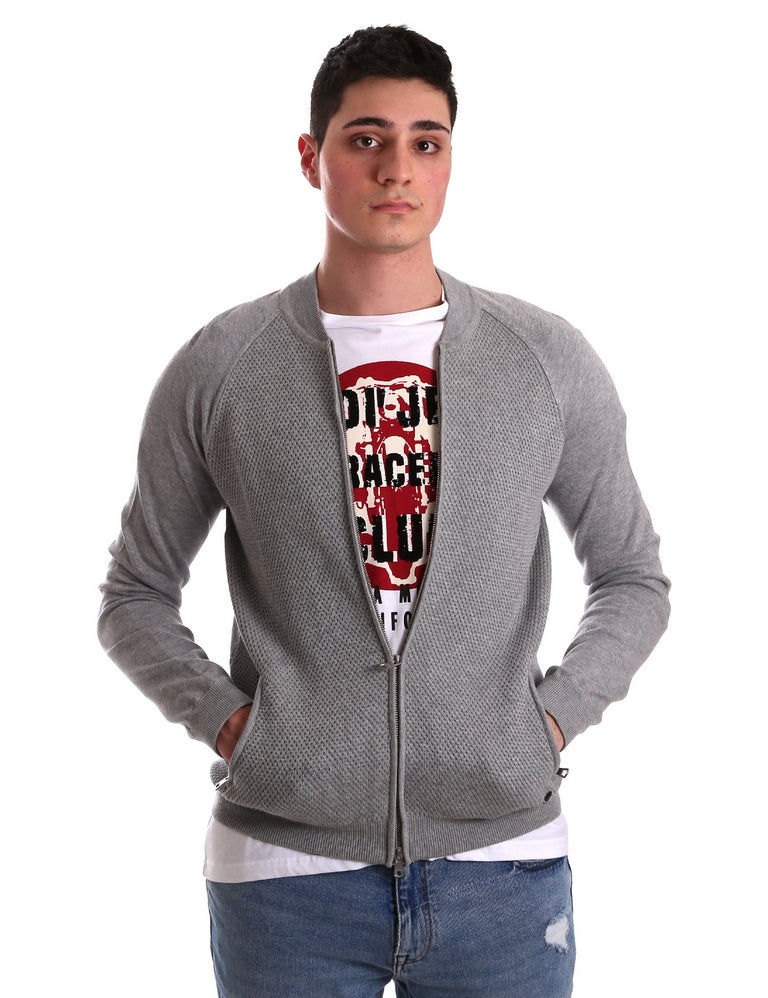 Cardigan Grigio Gaudi Jeans