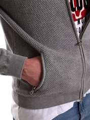 Cardigan Grigio Gaudi Jeans