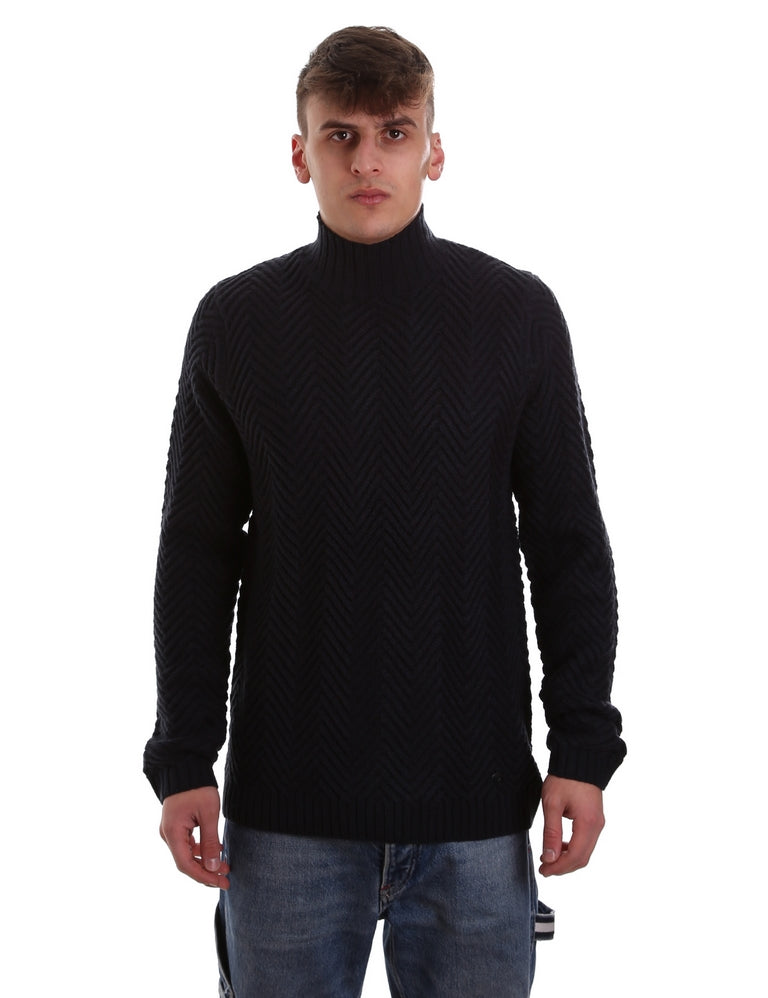 Maglie a collo alto Blu Gaudi Jeans