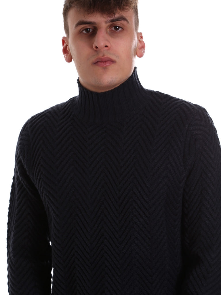 Maglie a collo alto Blu Gaudi Jeans