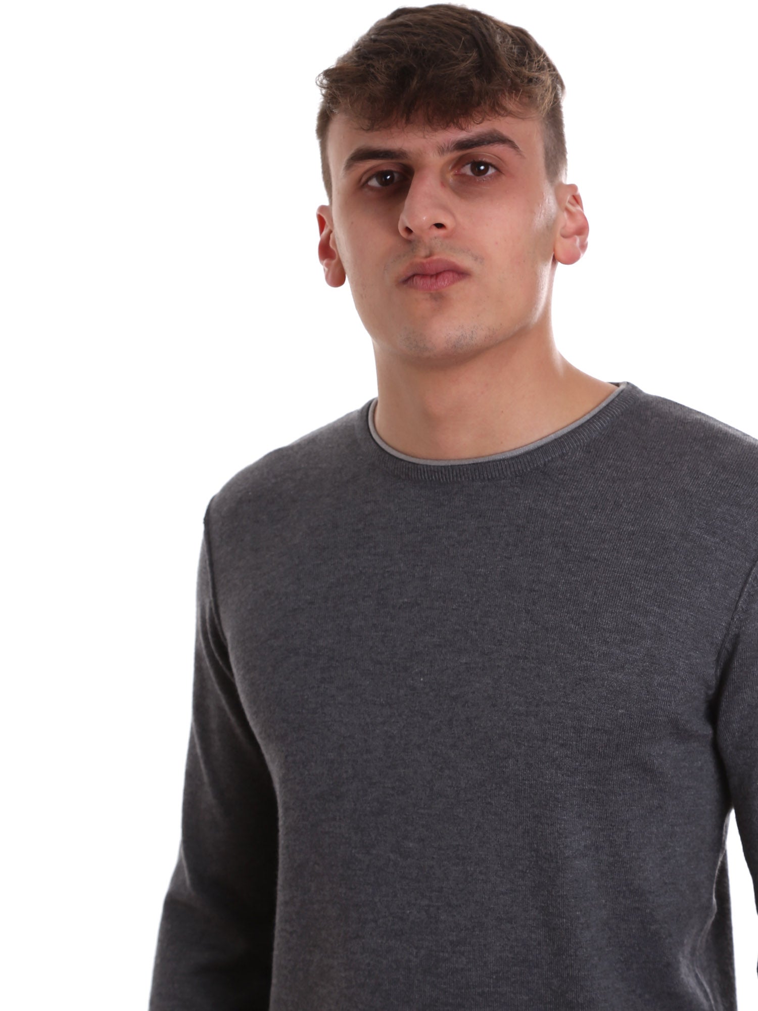 Maglioncini Grigio Gaudi Jeans