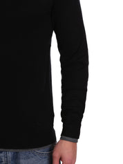 Maglie a collo alto Nero Gaudi Jeans