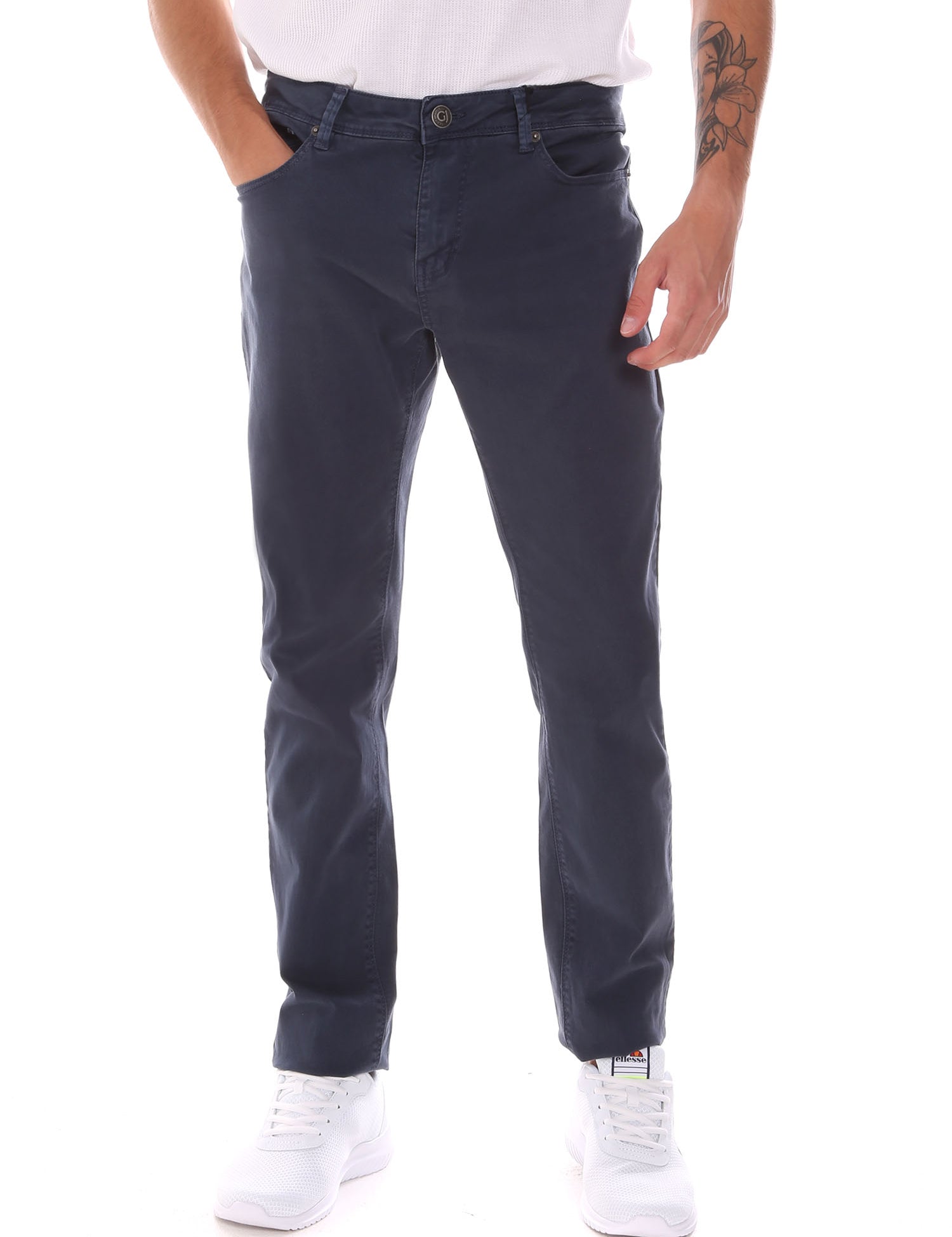 Pantaloni Blu Gaudi Jeans
