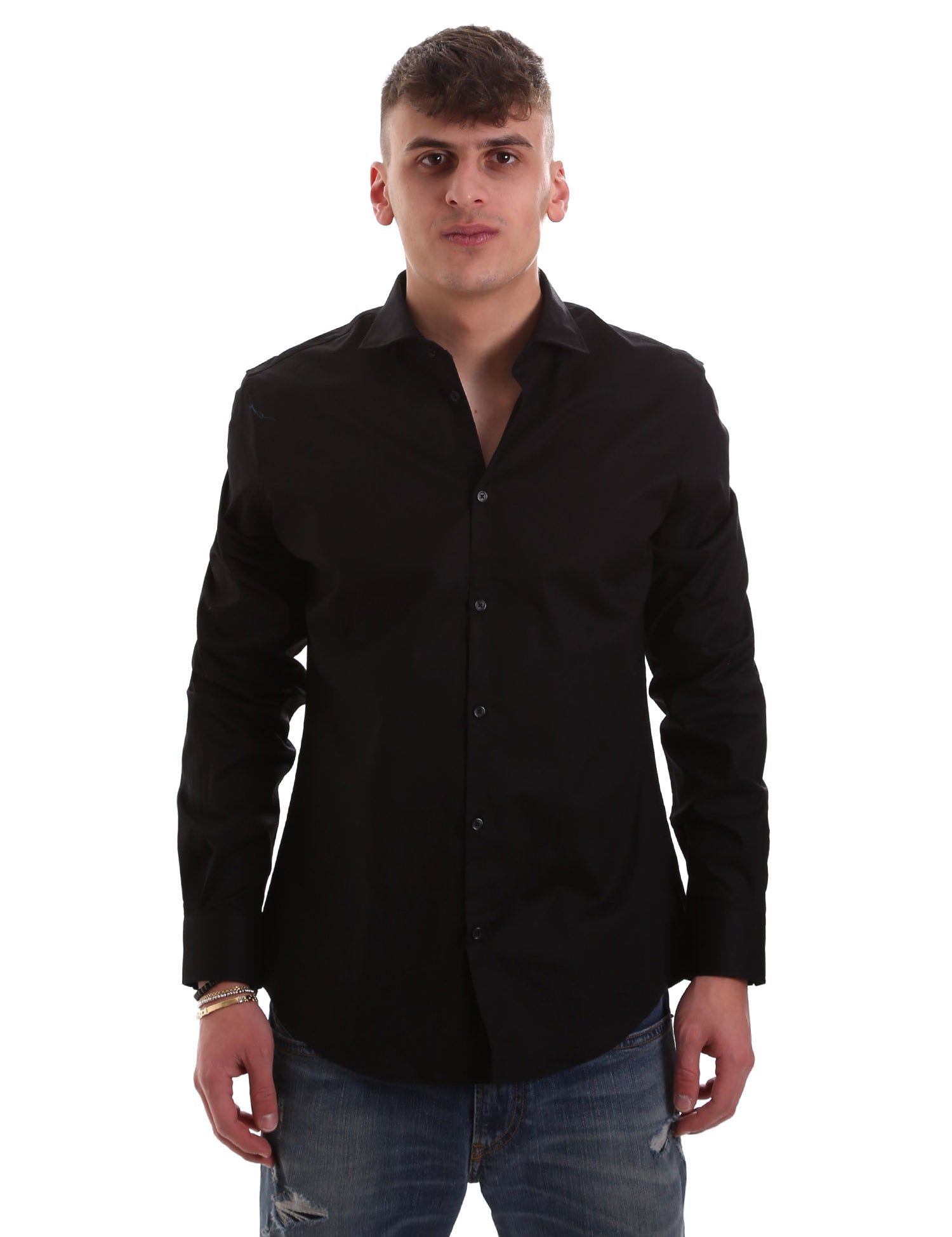 Camicie Nero Gaudi Jeans