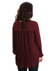 Bluse Bordeaux Gaudi Jeans