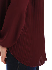 Bluse Bordeaux Gaudi Jeans