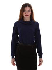 Maglie a collo alto Blu Gaudi Jeans