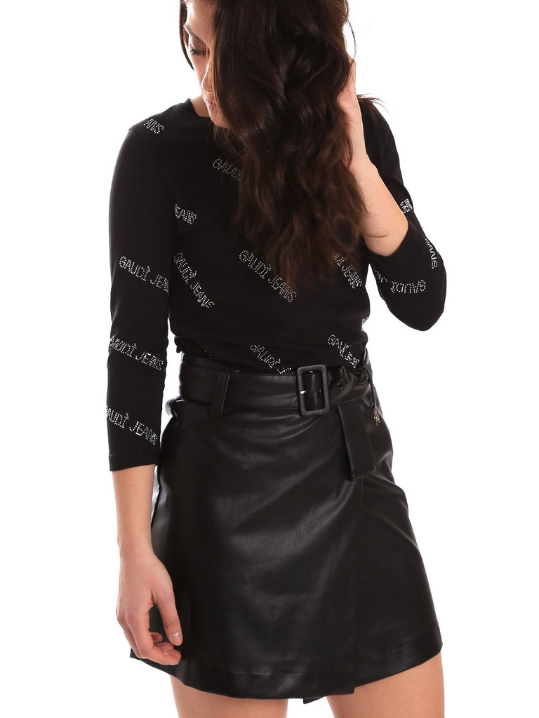 Gonne Nero Gaudi Jeans