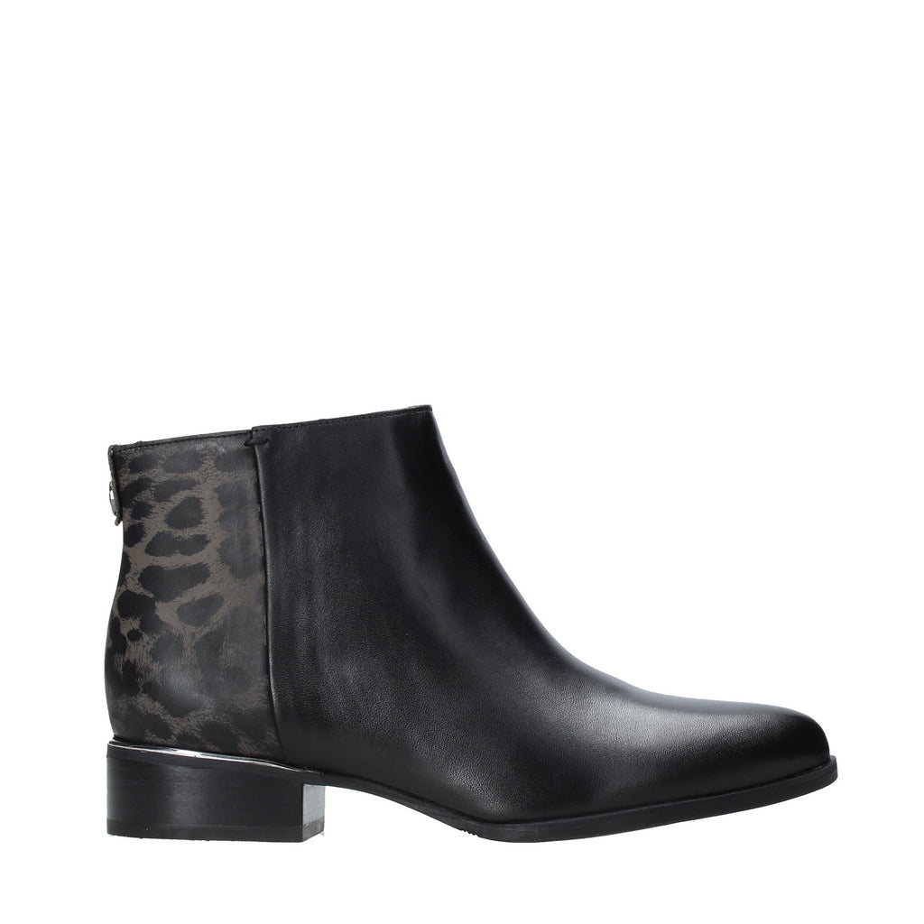 Stivaletti Nero Leopa Guess