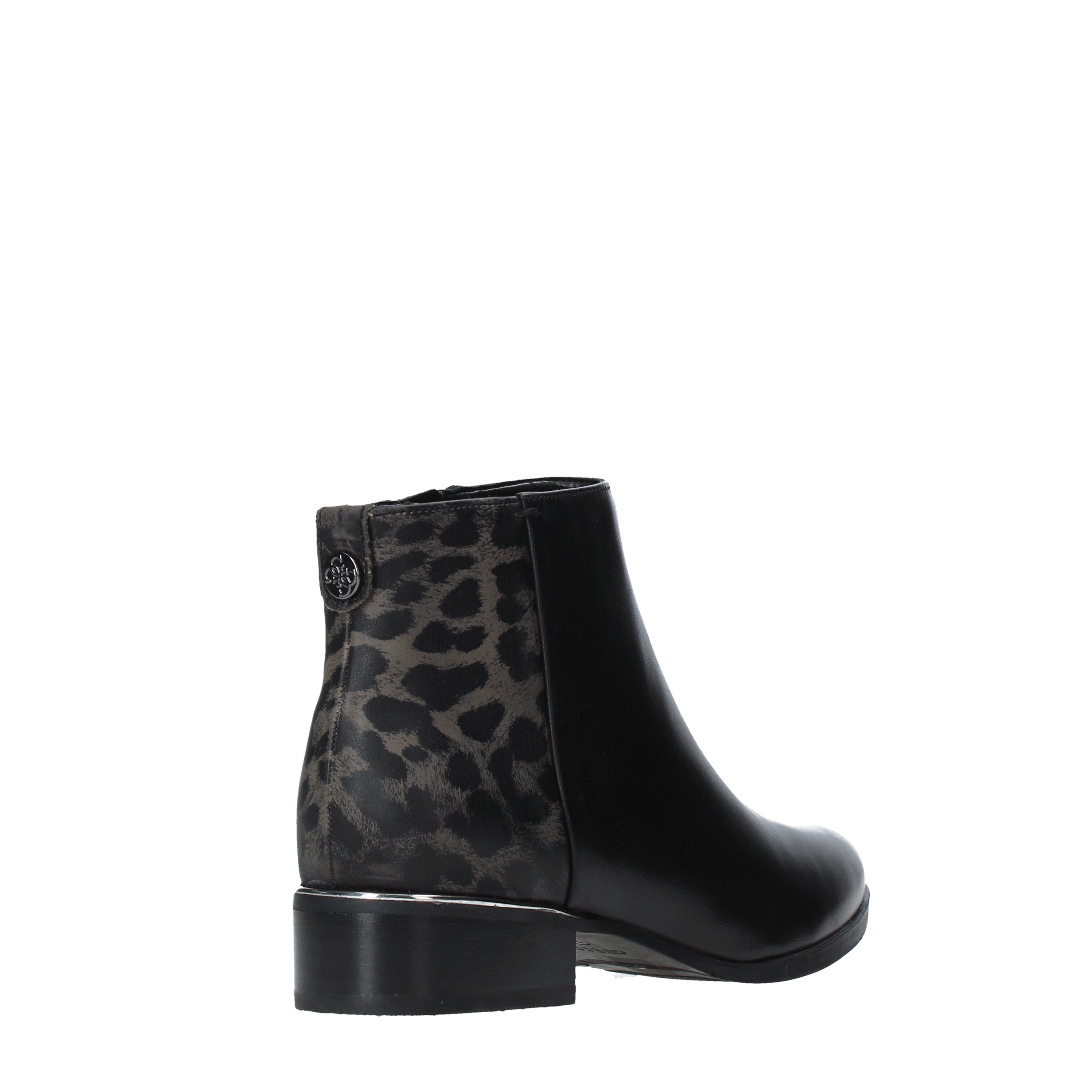 Stivaletti Nero Leopa Guess