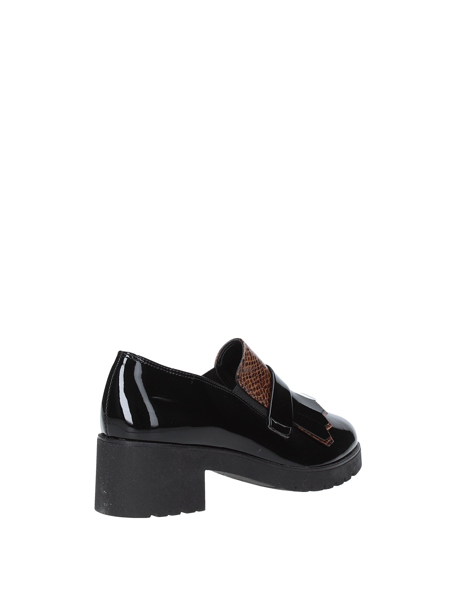 Mocassini Nero Pit Cuo Grace Shoes