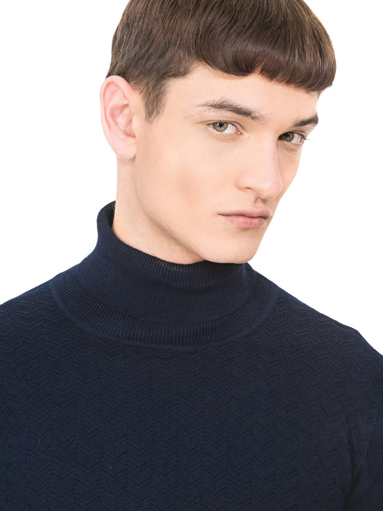 Maglie a collo alto Blu Antony Morato