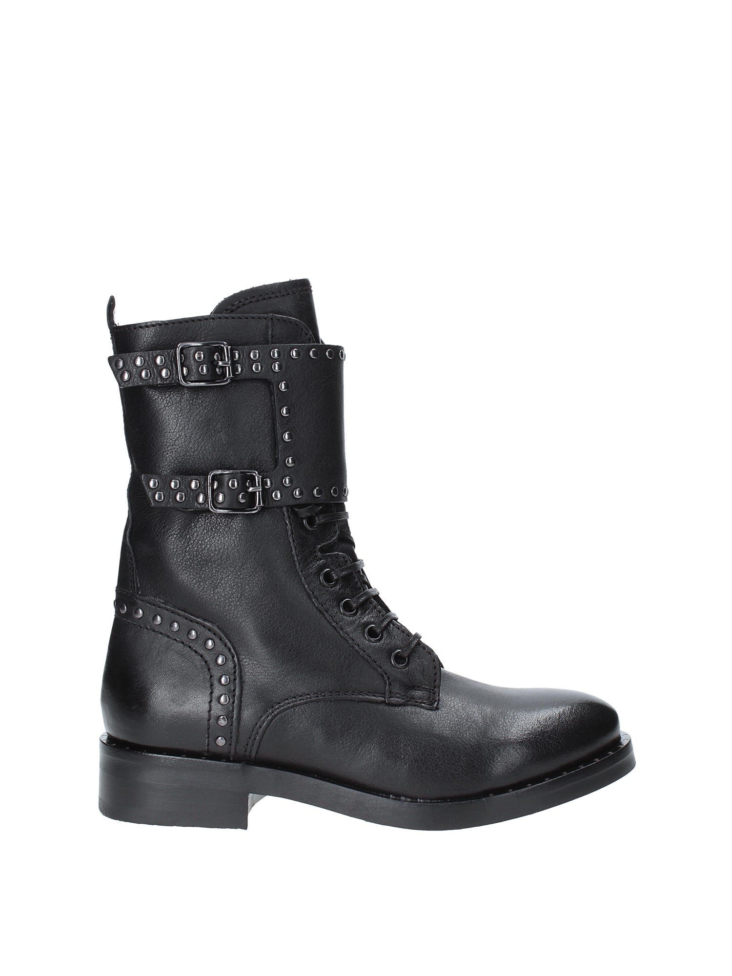 Anfibi Nero Marco Ferretti