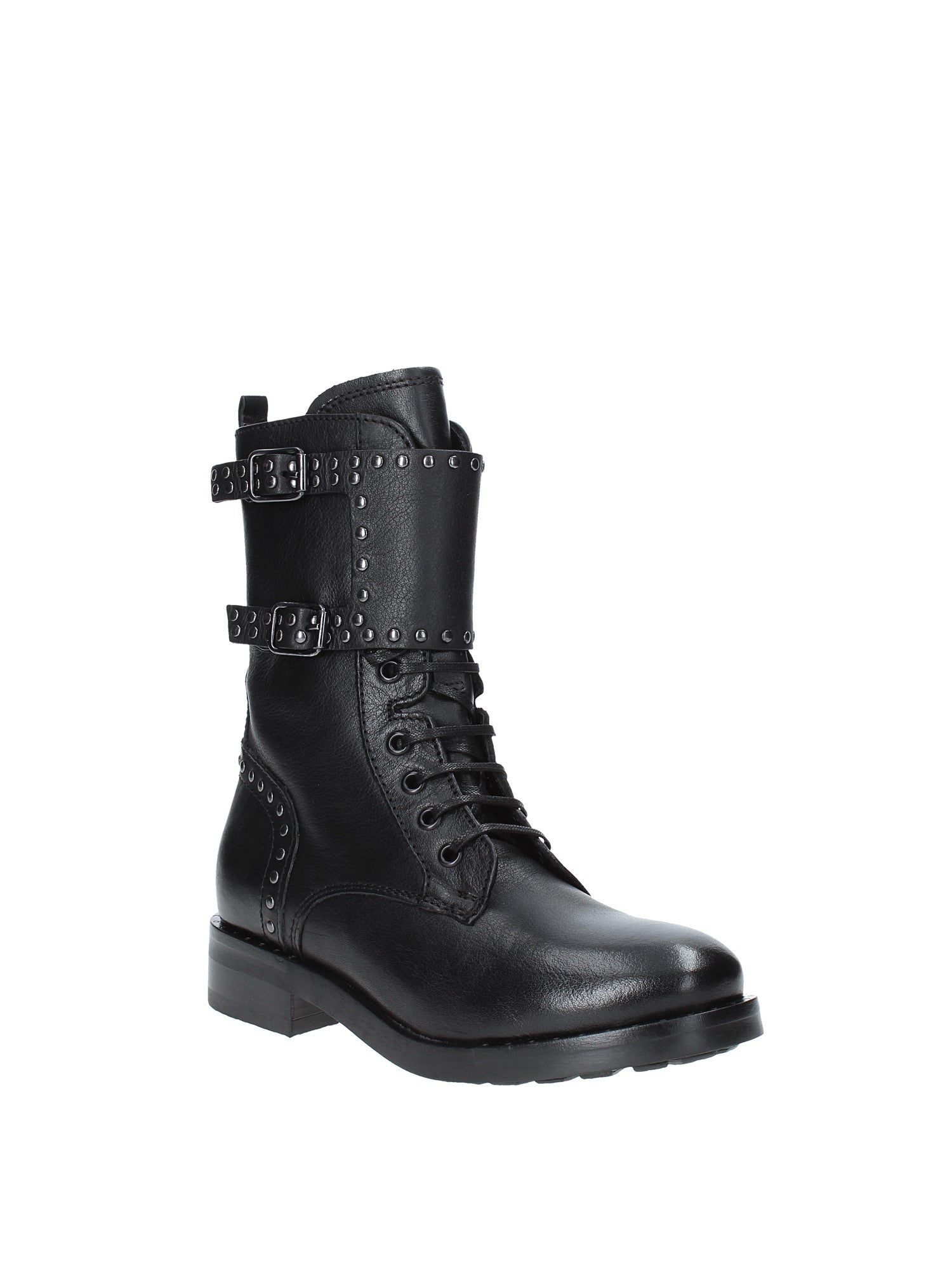 Anfibi Nero Marco Ferretti