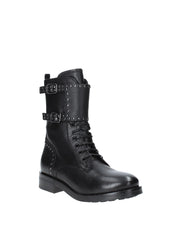 Anfibi Nero Marco Ferretti