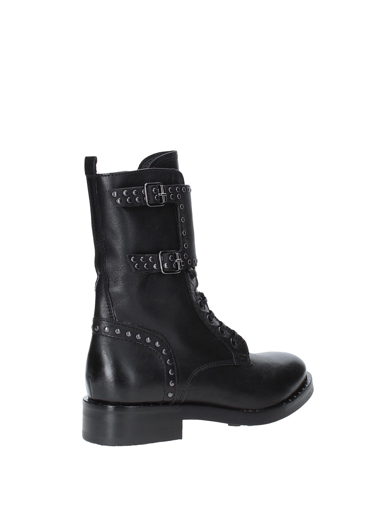 Anfibi Nero Marco Ferretti