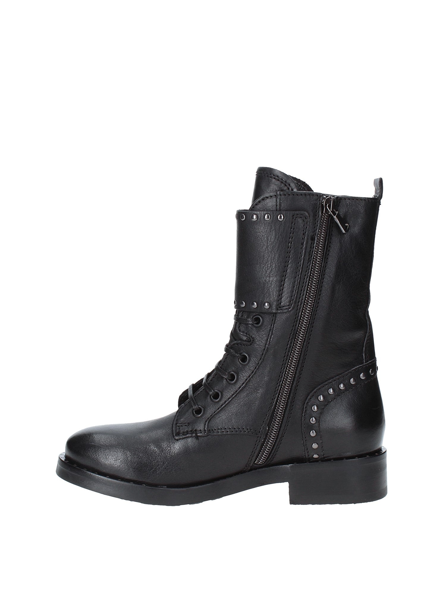 Anfibi Nero Marco Ferretti