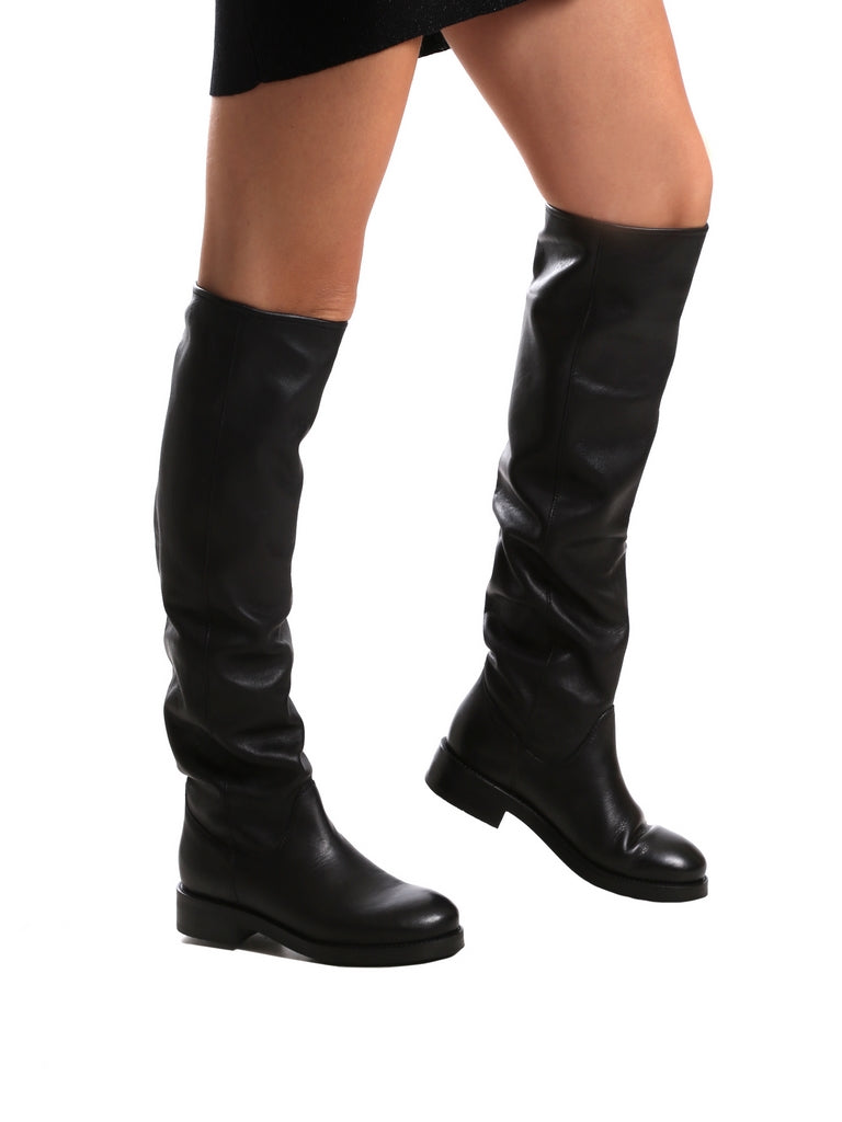 Stivali Nero Marco Ferretti