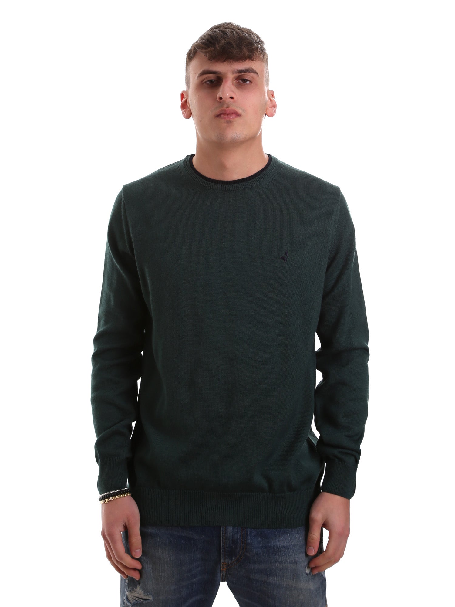 Maglioncini Verde Scuro Navigare