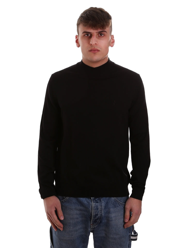 Maglie a collo alto Nero Navigare