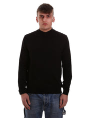 Maglie a collo alto Nero Navigare