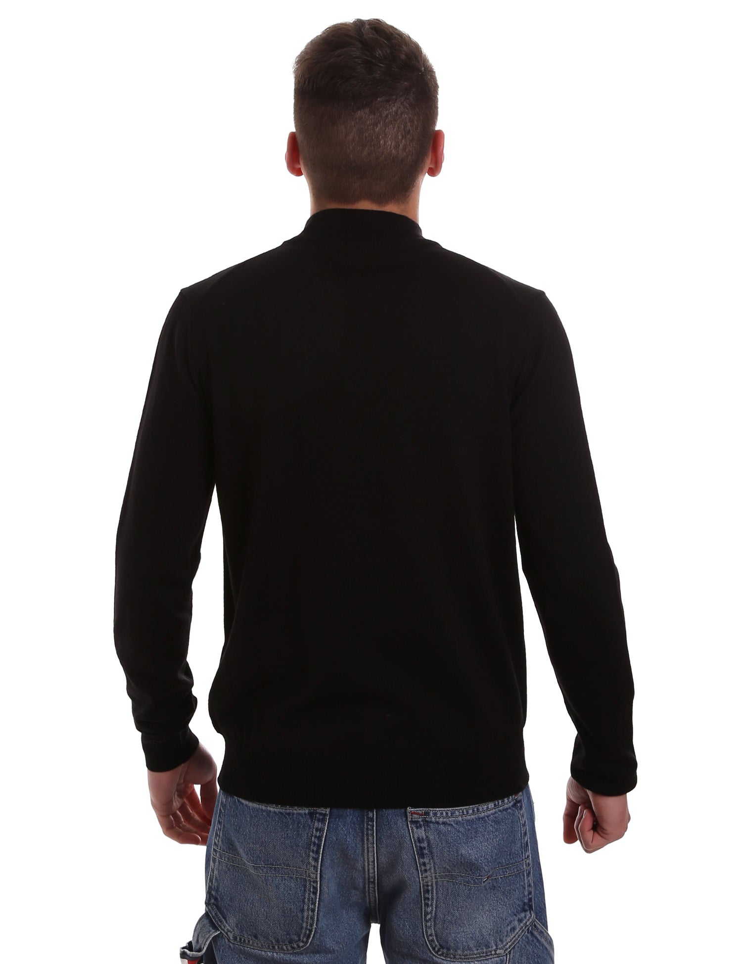 Maglie a collo alto Nero Navigare