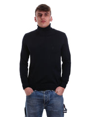 Maglie a collo alto Blu Navigare