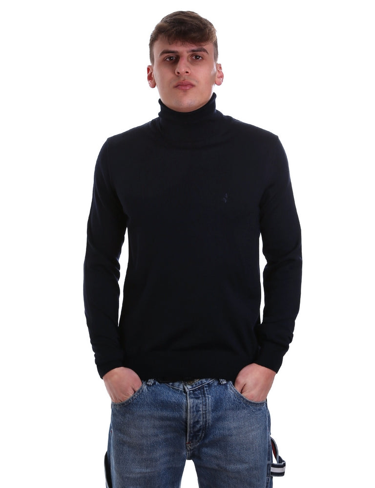 Maglie a collo alto Blu Navigare