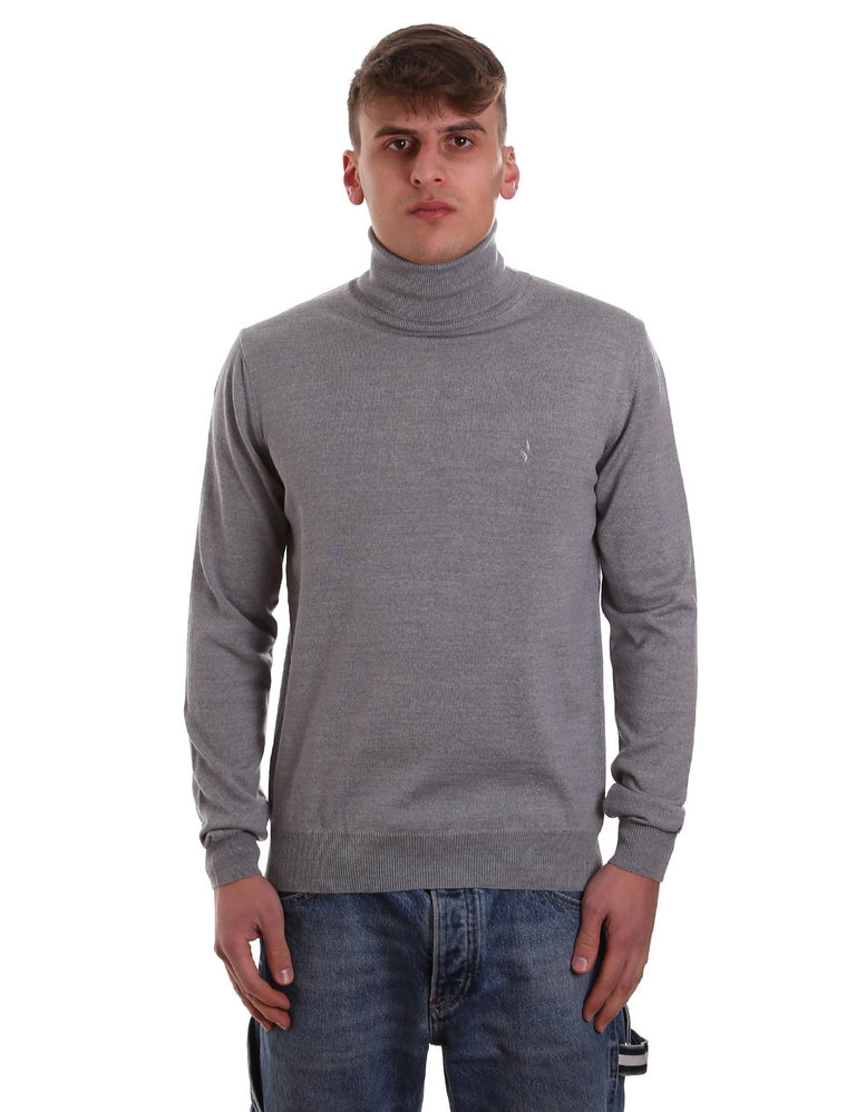 Maglie a collo alto Grigio Navigare