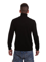 Maglie a collo alto Nero 020 Navigare