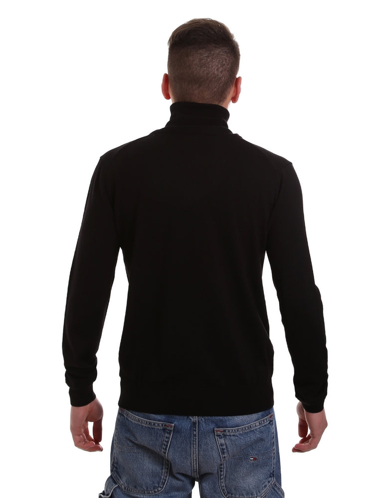 Maglie a collo alto Nero 020 Navigare