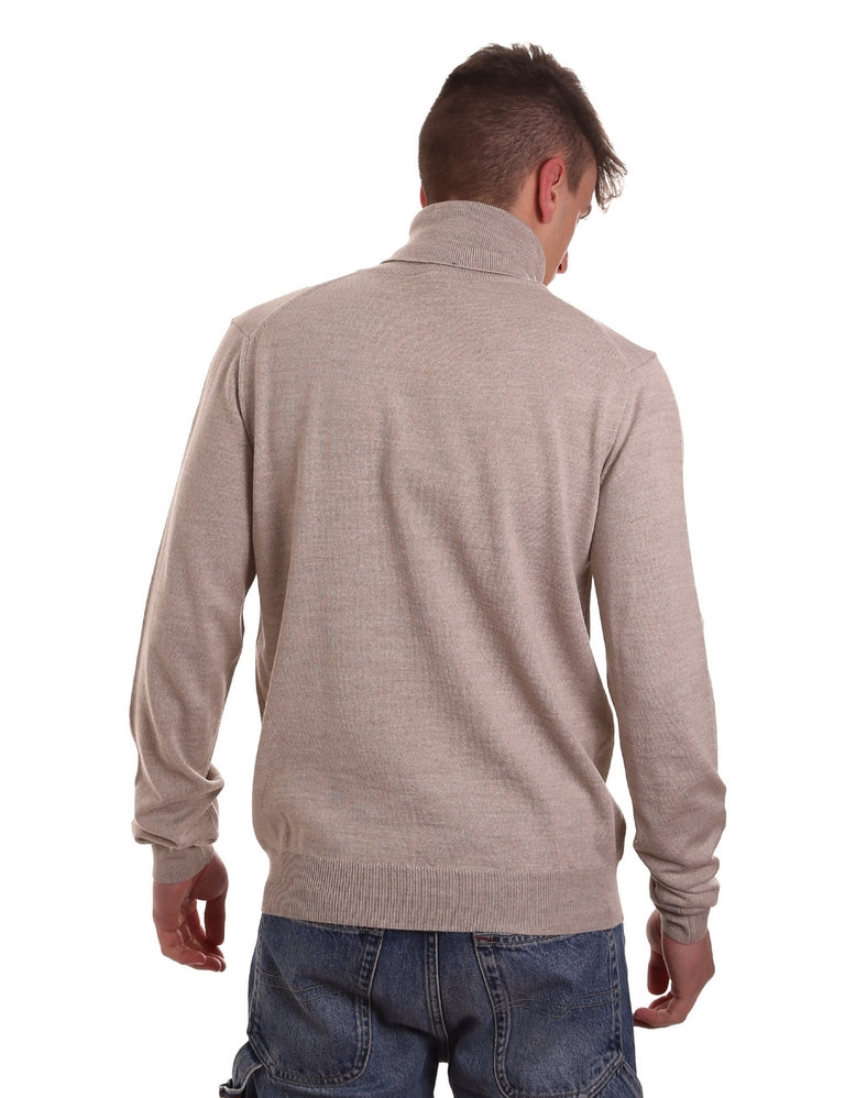 Maglie a collo alto Beige Navigare