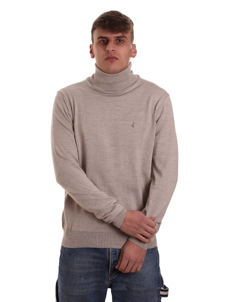 Maglie a collo alto Beige Navigare
