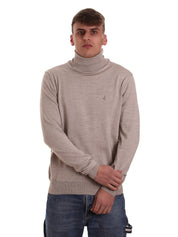 Maglie a collo alto Beige Navigare