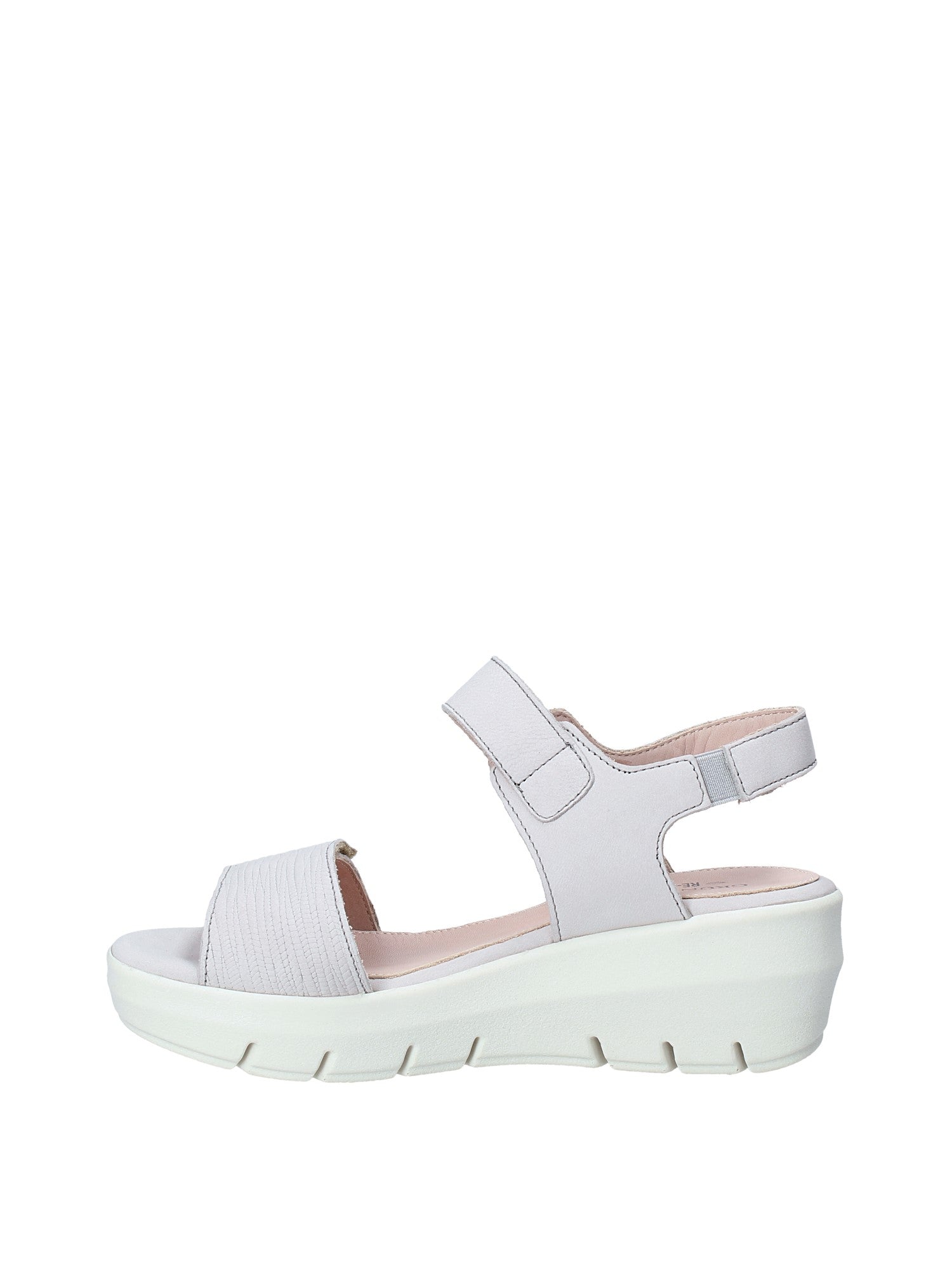 Sandali zeppa Bianco Grunland