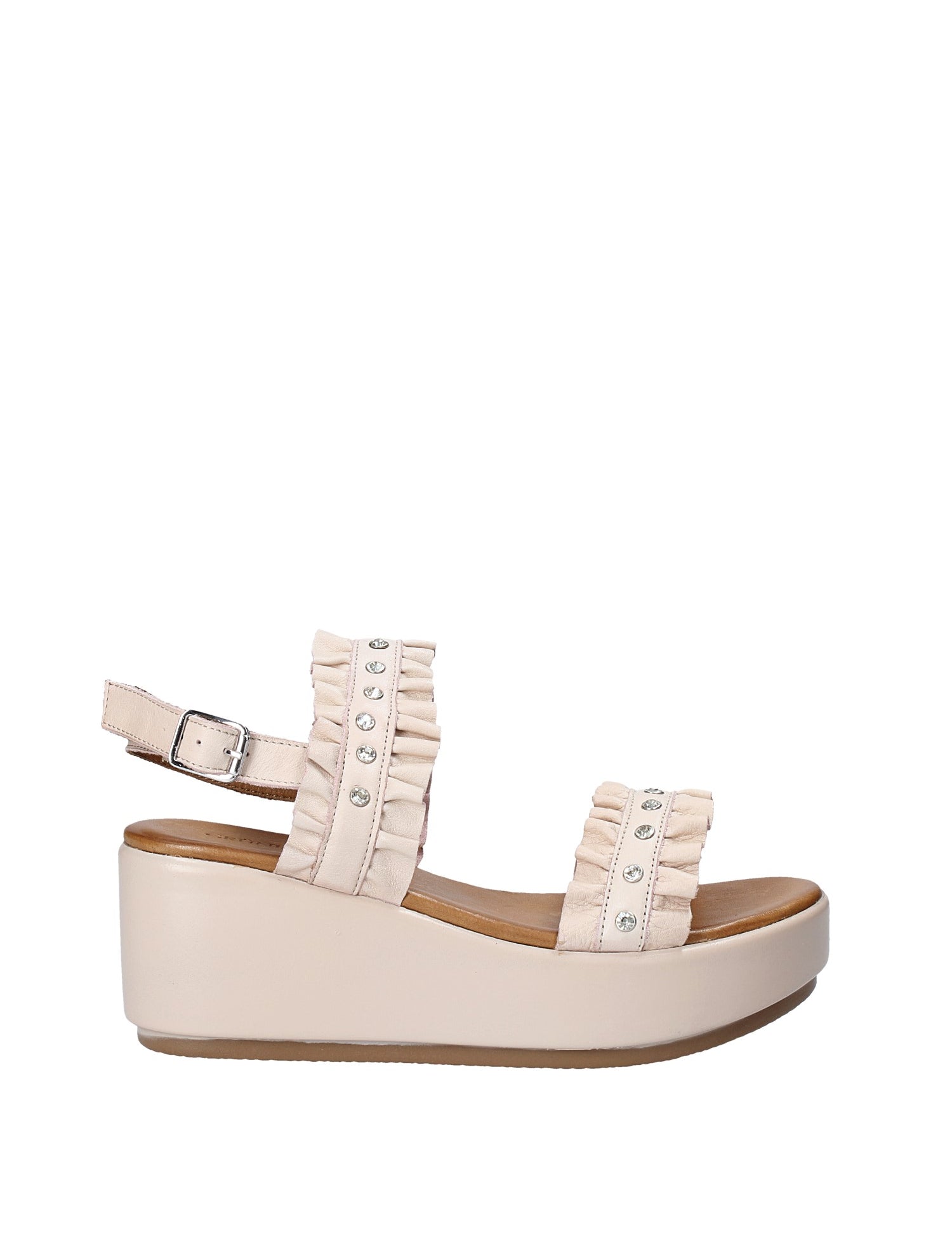 Sandali zeppa Rosa Grunland