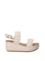 Sandali zeppa Rosa Grunland